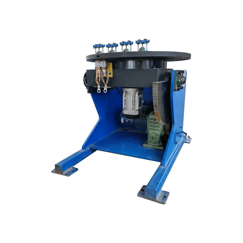 Awp-170 Center Through Hole 170Mm Rotary Welding Positioner 300Kg With 220V Foot Switch