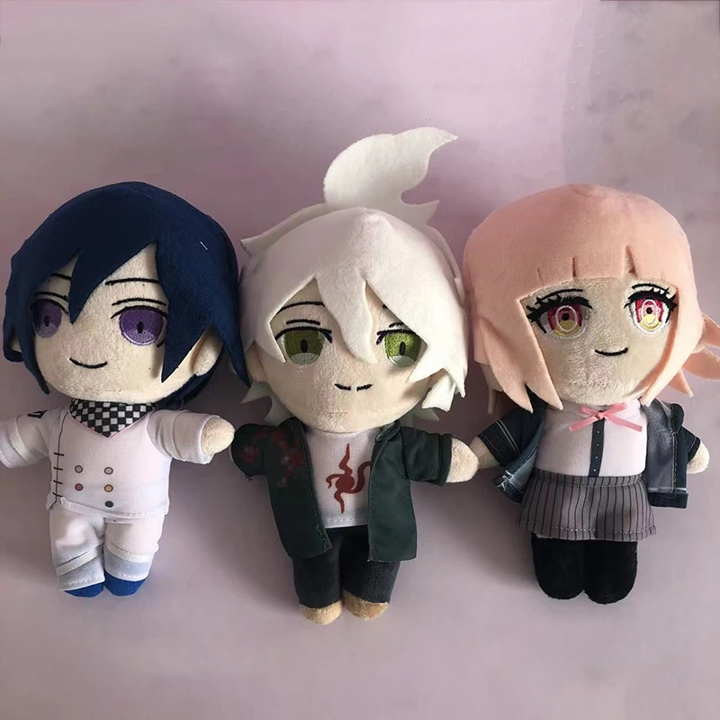 Danganronpa: Trigger Happy Havoc Plush Toys Dangan Ronpa Oma Kokichi Komaeda Nagito Snowdrops Stuffed Dolls Plushies Kids Gifts