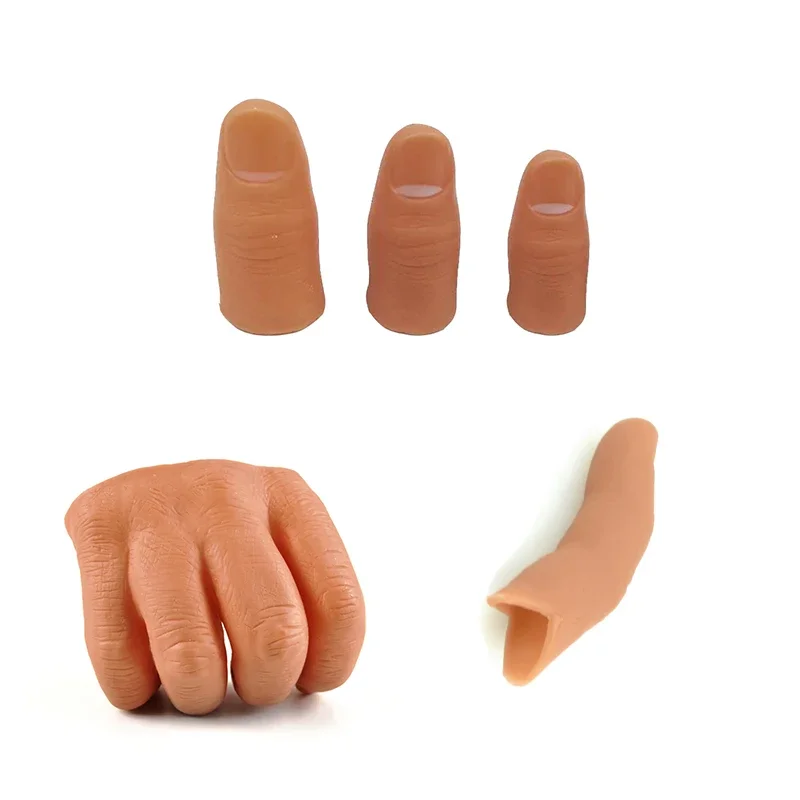 Fake Finger Thumb Tip Hand Stage Magic Tricks Toys Accessories for Magicians Magic Trick Profesional Levitating Megic Stick