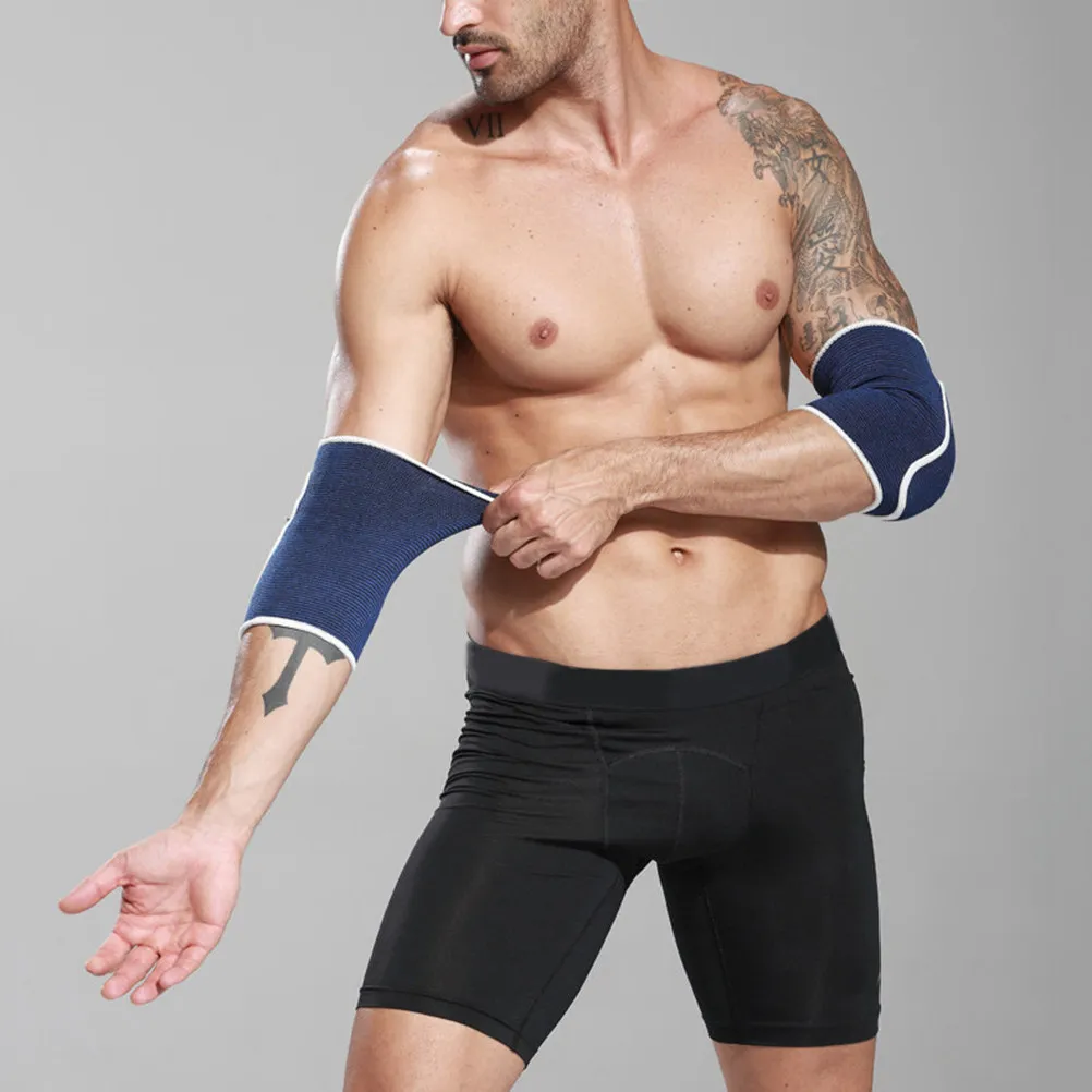 

1Pcs Padded Elbow Sleeve Sports Compression Sleeve for Joint Protection Arthritis Pain Relief Golf Cricket Fishing Rower's Elbow