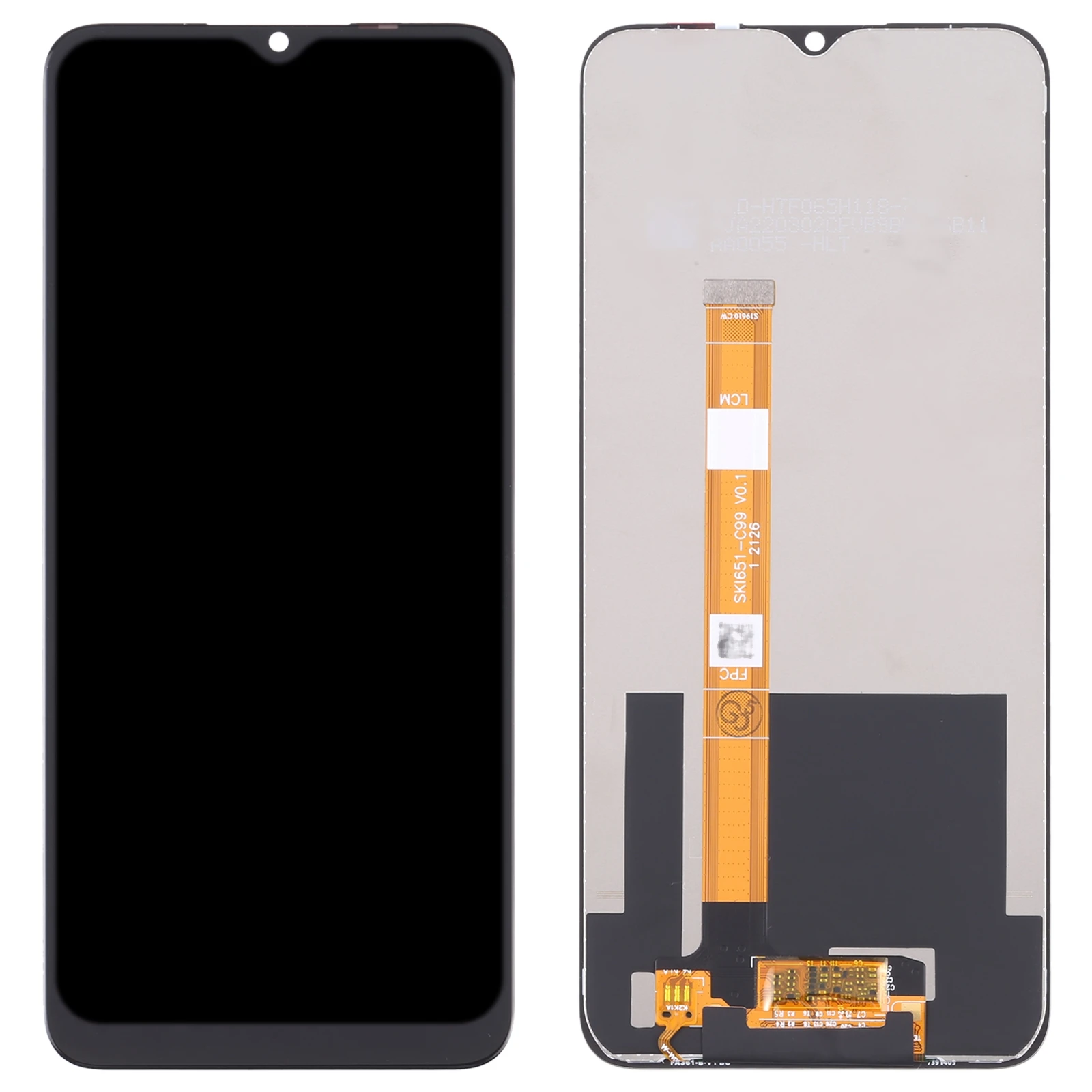 TFT LCD Screen for OPPO Realme C21Y/Realme C25Y with Digitizer Full Assembly