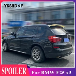 Suitable for BMW F25 x3 Spoiler 2011-2017 High Quality ABS Material Car Rear Wing Trim Primer Color Trunk Lip Spoiler