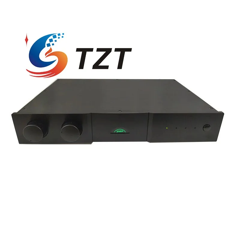 

TZT Интегрированный HiFi усилитель мощности 180Wx2 2.0 Двухканальный аудиоусилитель Замена для Naim NAC52 + NAP200