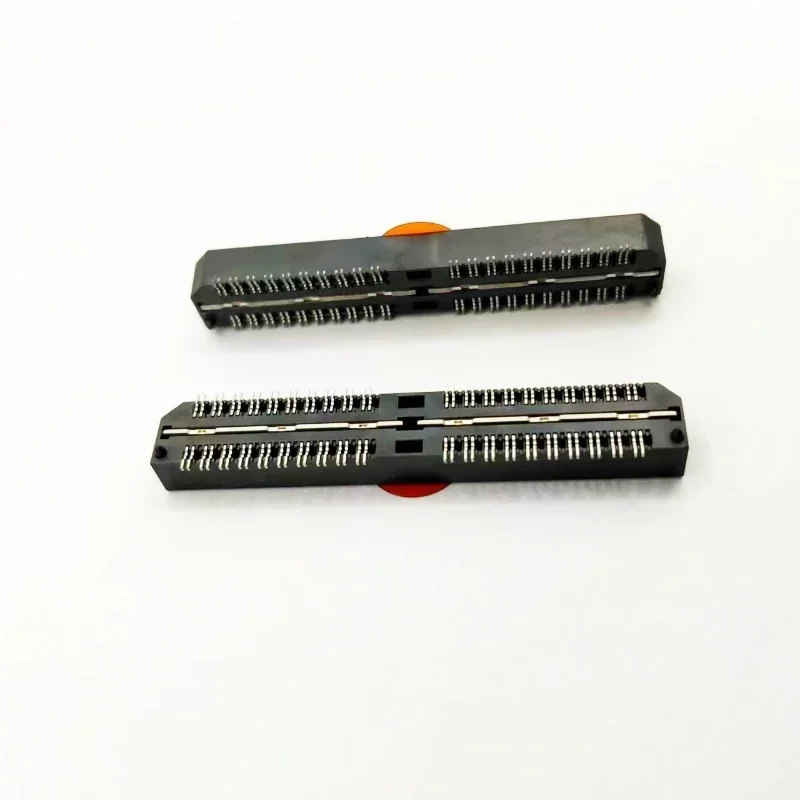 0.5 mm 2 brick male P = 0.5 mm board to board backplane connector