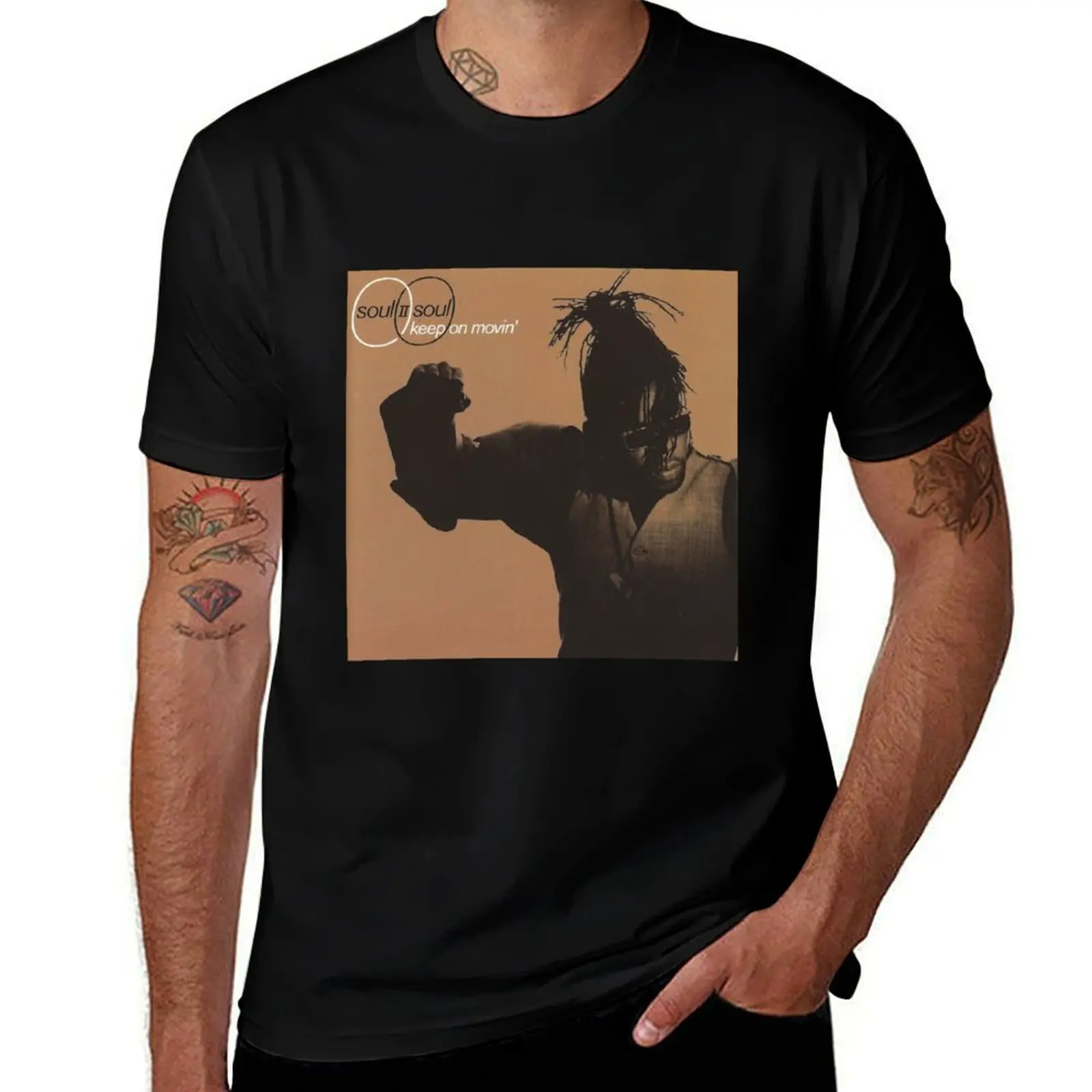 

soul II soul jazzy T-Shirt anime clothes football t shirt gifts for boyfriend mens t shirt graphic