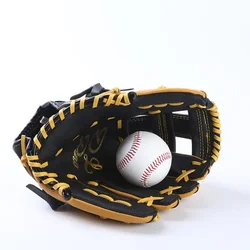 Professional Baseball Gloves 11.5/12.5inch Youths Adults Genuine Leather Baseball Mitt Gear Softball Training Catcher Gloves