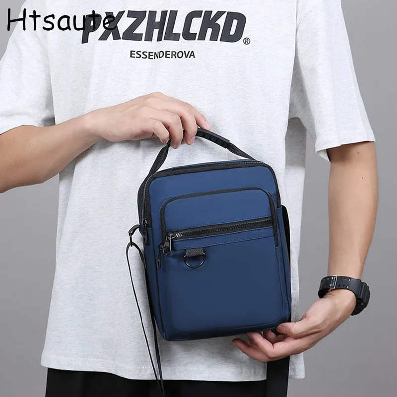 

Light Weight Travel Messenger Bags For Men Waterproof Mini Bag Casual Multifunction Vintage Shoulder Bag For Men Retro Series