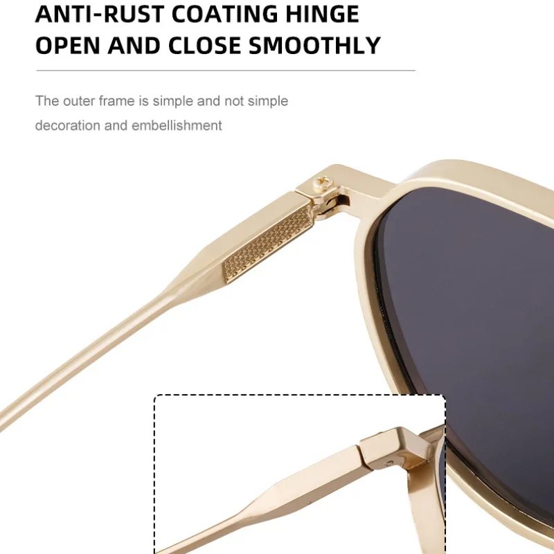 Vintage Punk Polarized Sunglasses Man Luxury Designer Steampunk Sun Glasses for Men Eyeglasses Goggle Lentes De Sol Hombre Очки