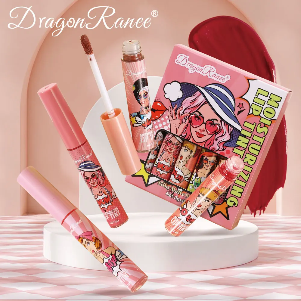 6-pack Lip Gloss Set is easy to color and does not fade. It is a must-have for beginners with lip gloss and holiday