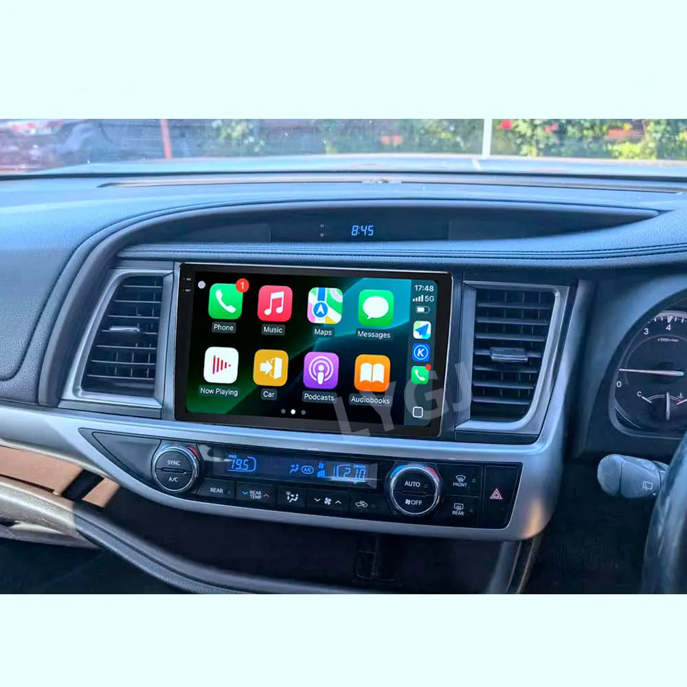 

STLFFor Toyotas Highlander/Kluger 2014-2019 Wireless Carplay 4-64G Android 13 Android Auto Car Stereo Radio GPS Wifi
