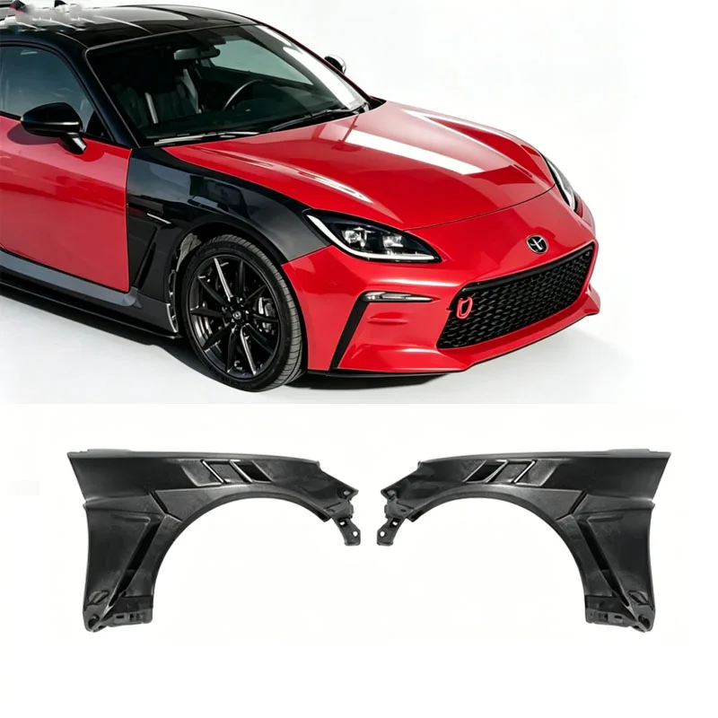 Suitable for 2022-2025 Toyota GR86 ZN8/Subaru BRZ ZD8 carbon fiber ventilated front fender side spoiler kit mudguard