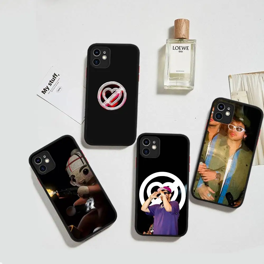 

Rapper JOP Fuerza Regida Phone Case For IPhone 16 15 14 X XR XS 7 8 Plus 11 12 13 Pro MAX 13mini Matte Shockproof Case