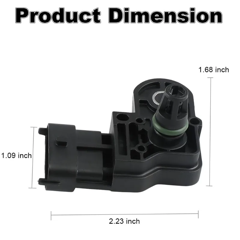 0261230334   4 ピンマニホールド絶対圧力センサーフォードフィエスタ MK6 フォーカス MK3 エスケープ CV2Z9F479A CV2A-9F479-AA MAP センサー