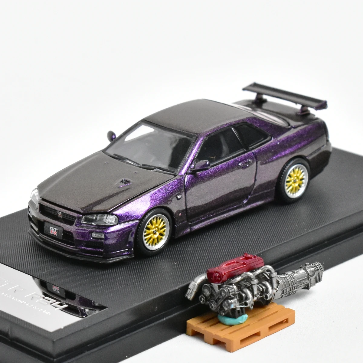 CoolART CA 1:64 GTR R34 Diecast Model Car