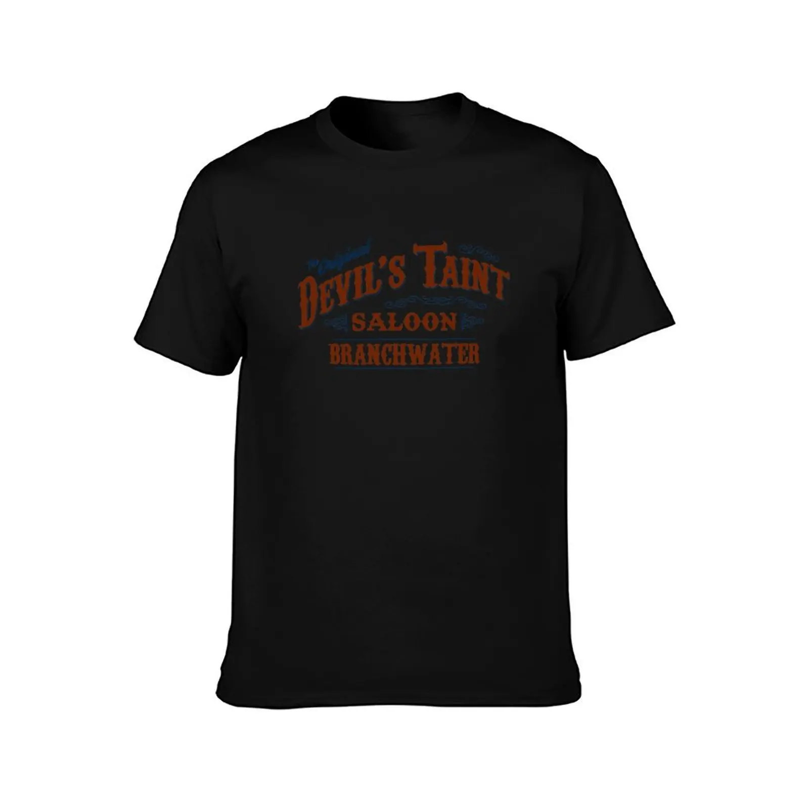 Miracles Workers: Oregon Trail Saloon in Branchwater Devils Taint T-Shirt t shirts for man slim fit T-Shirt