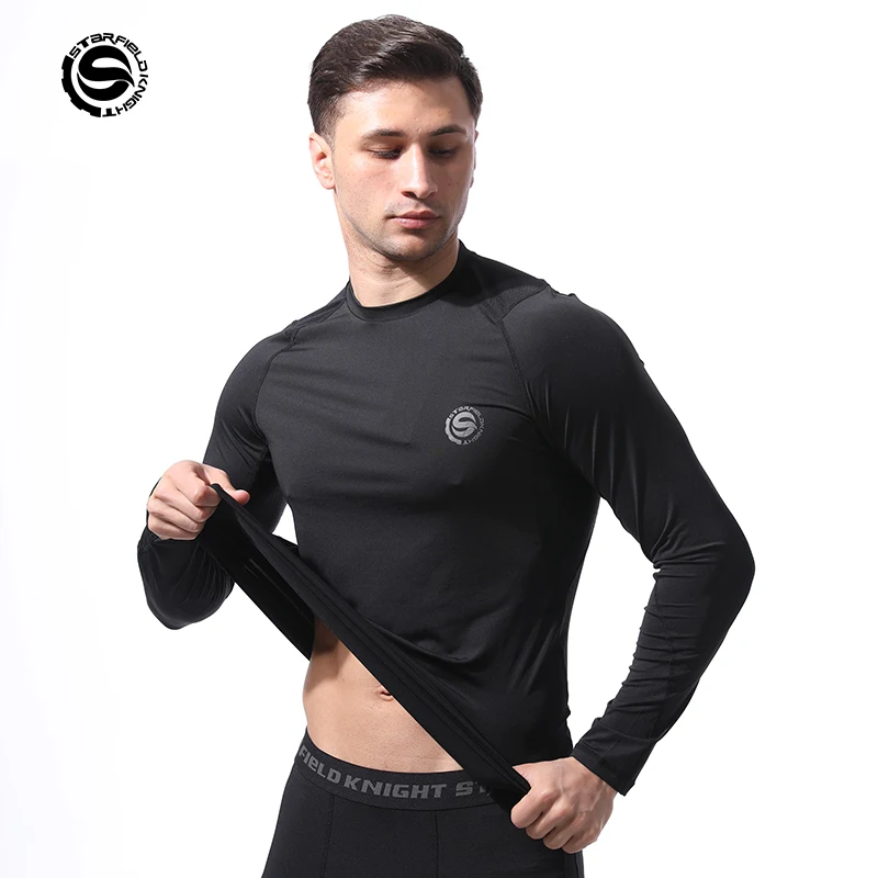 

Star Field Knight Motorcycle Quick Drying Underwear Releasing Men's Clothing Summer Mesh Breathable Base Shirt Hygroscopic Sweat