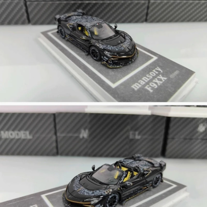 

MJ Model 1:64 Scale Mansory SF90 F9XX Alloy Simulation Metal Car Model Static Collection Decorated Holiday Toys Souvenir Gift