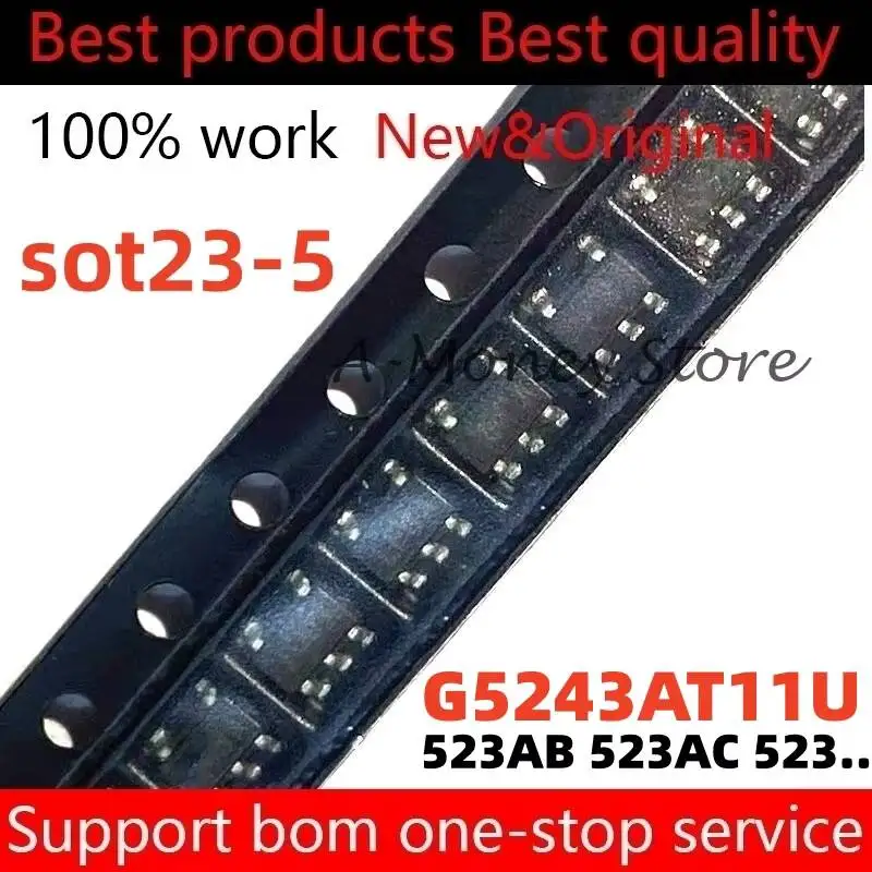 

(5pcs)100%New G5243A 523.. G5243AT11U SOT23-5