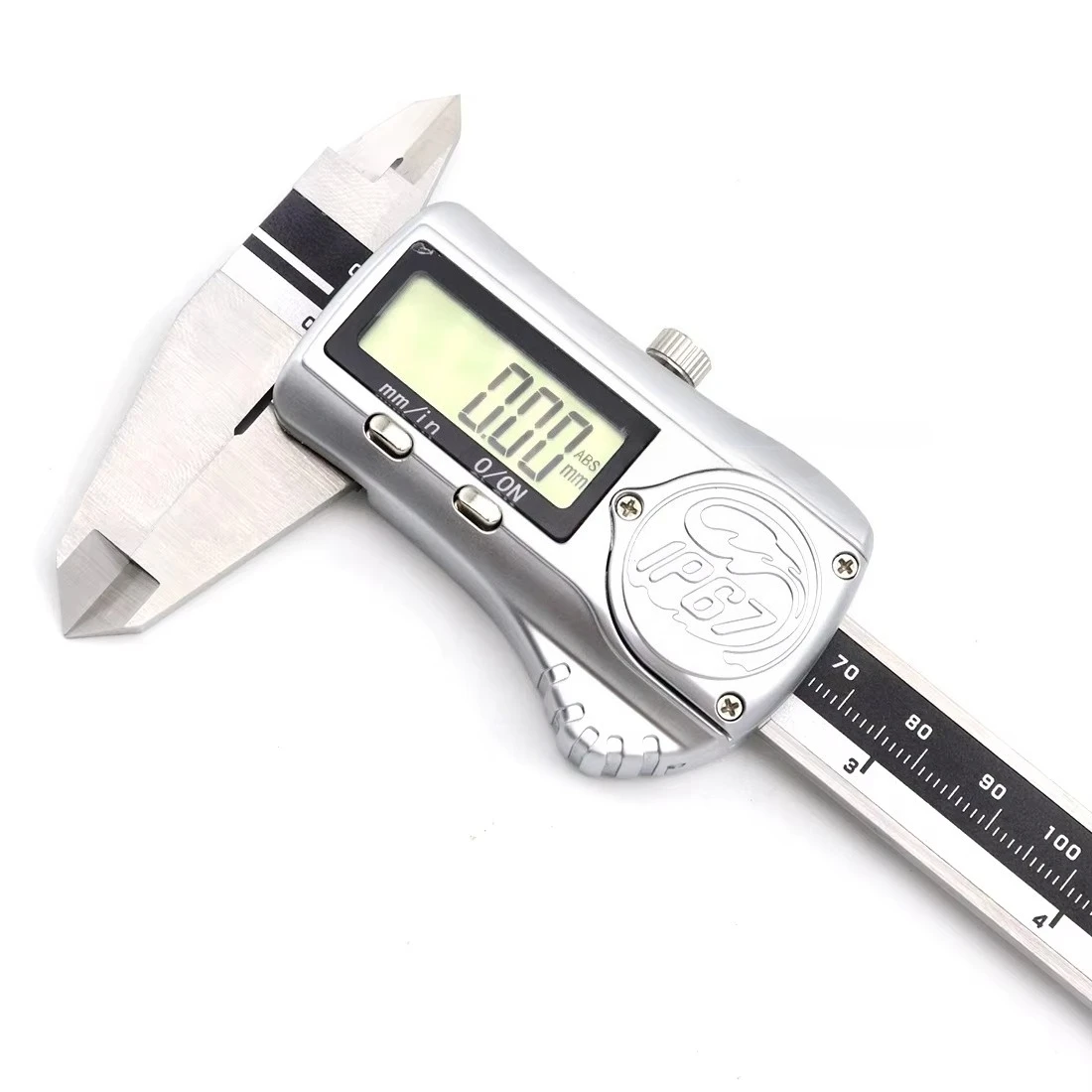 

IP67 Waterproof & Dustproof Digital Caliper, High Precision Stainless Steel Electronic Vernier Caliper