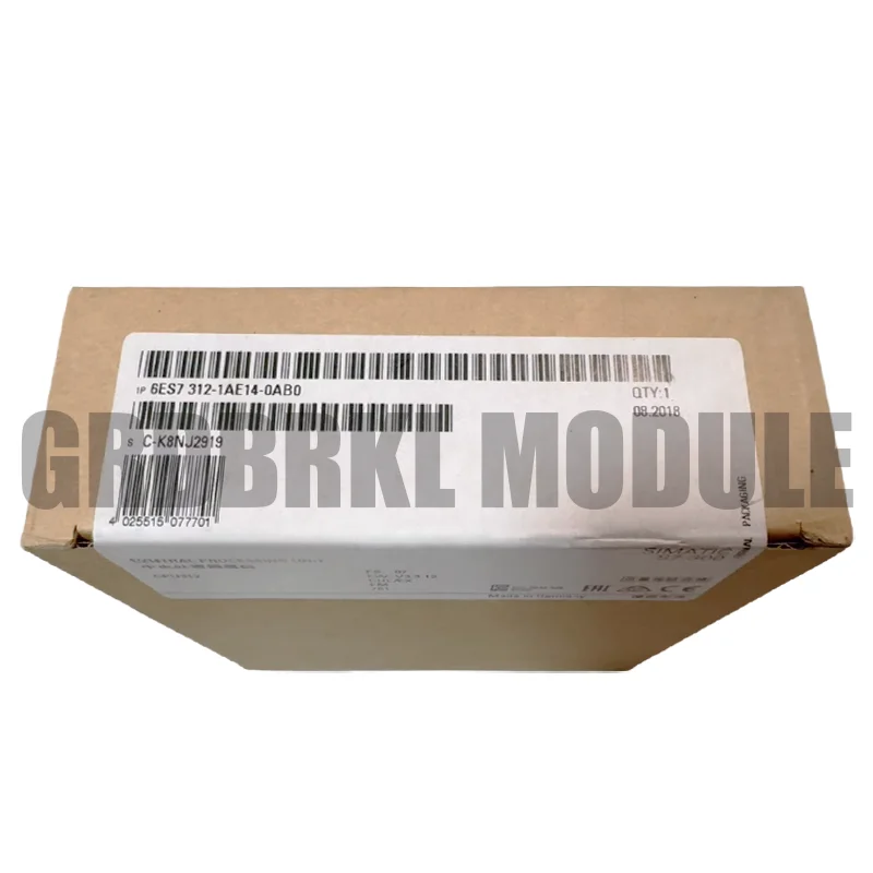 العلامة التجارية الجديدة الأصلي 6ES7312-1AE14-0AB0 S7-300 CPU312 24V DC وحدة
