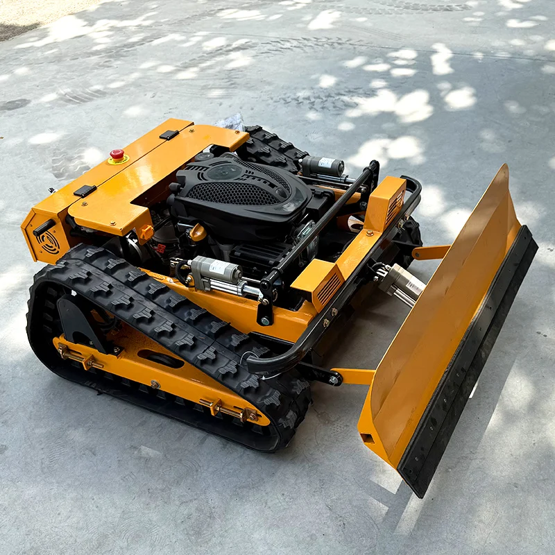 Remote Control Lawn Mower That Can Shovel Snow Push Shovel Model Optional Sprayer Multi-function Robot Factory Direct Sale