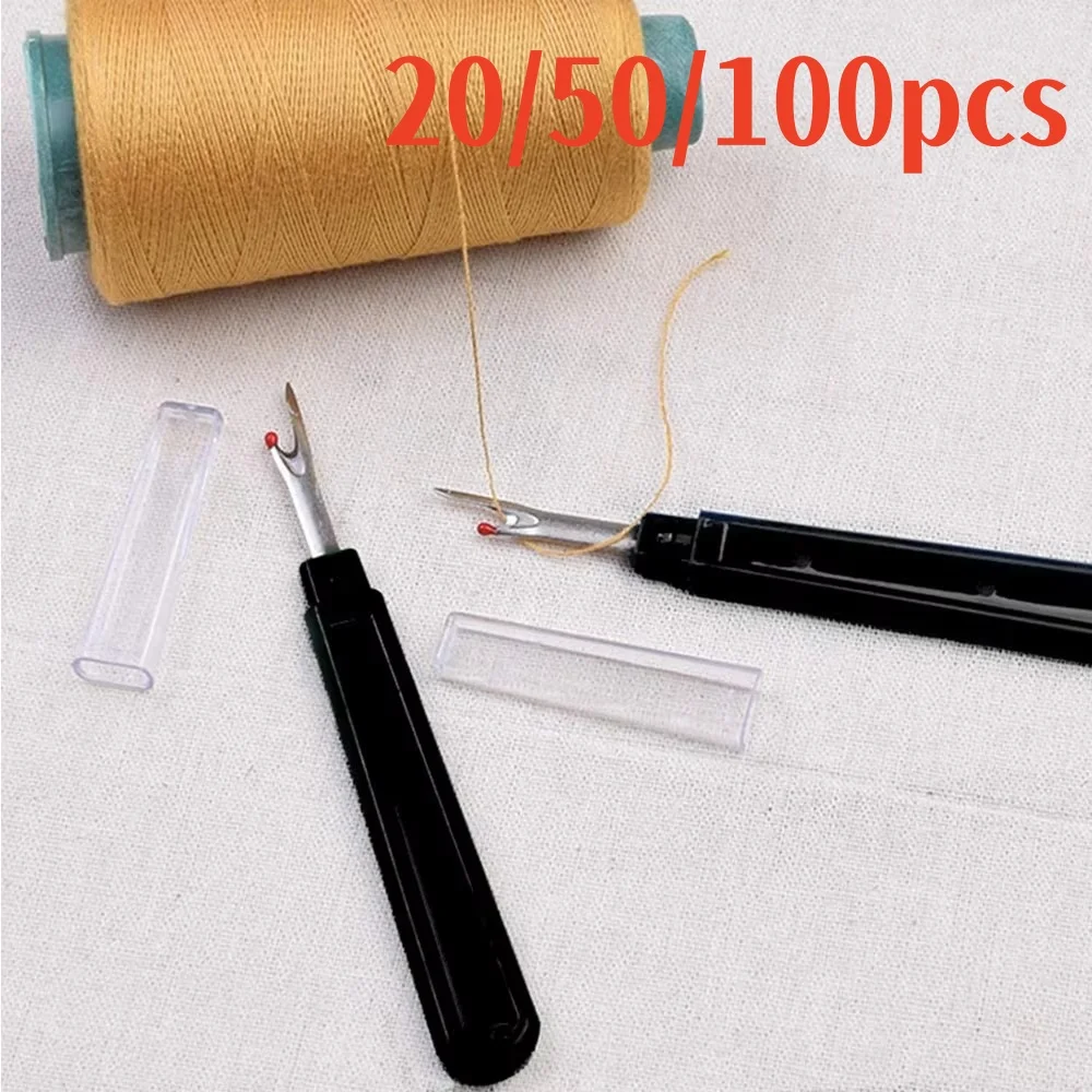 

20/50/100pcsBlack Stitch Rippers for Sewing Crafting Removing Threads Remove Stitch Unpicker for Needlework DIY Sewing