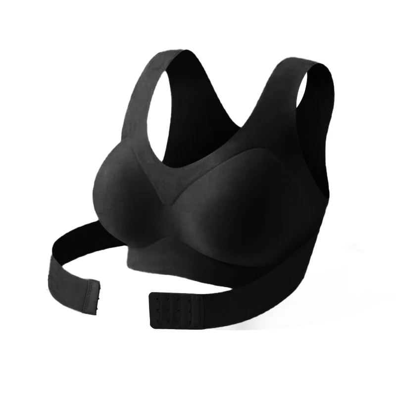 FallSweet 1/2PCS Damen-BHs zur Haltungskorrektur, nahtlos, kabellos, Push-Up-Bralette mit überkreuzter Rückenstütze, weibliche Dessous