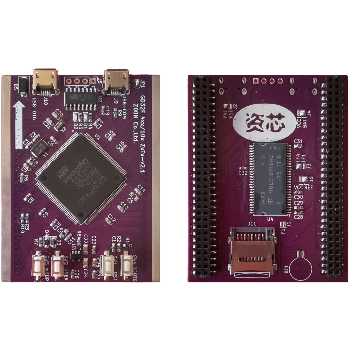 

GD32F450 Core Board GD32F470 Core Board GD32F450 Development Board GD32F470 Development Board