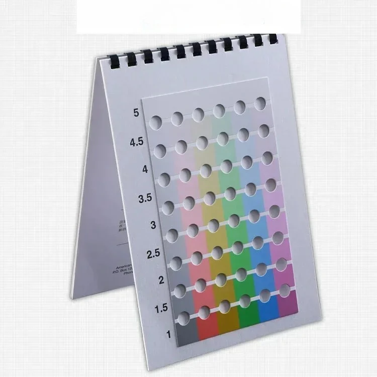 six-color nine-level  American standard gray card standard color card, six-color nine-level color card
