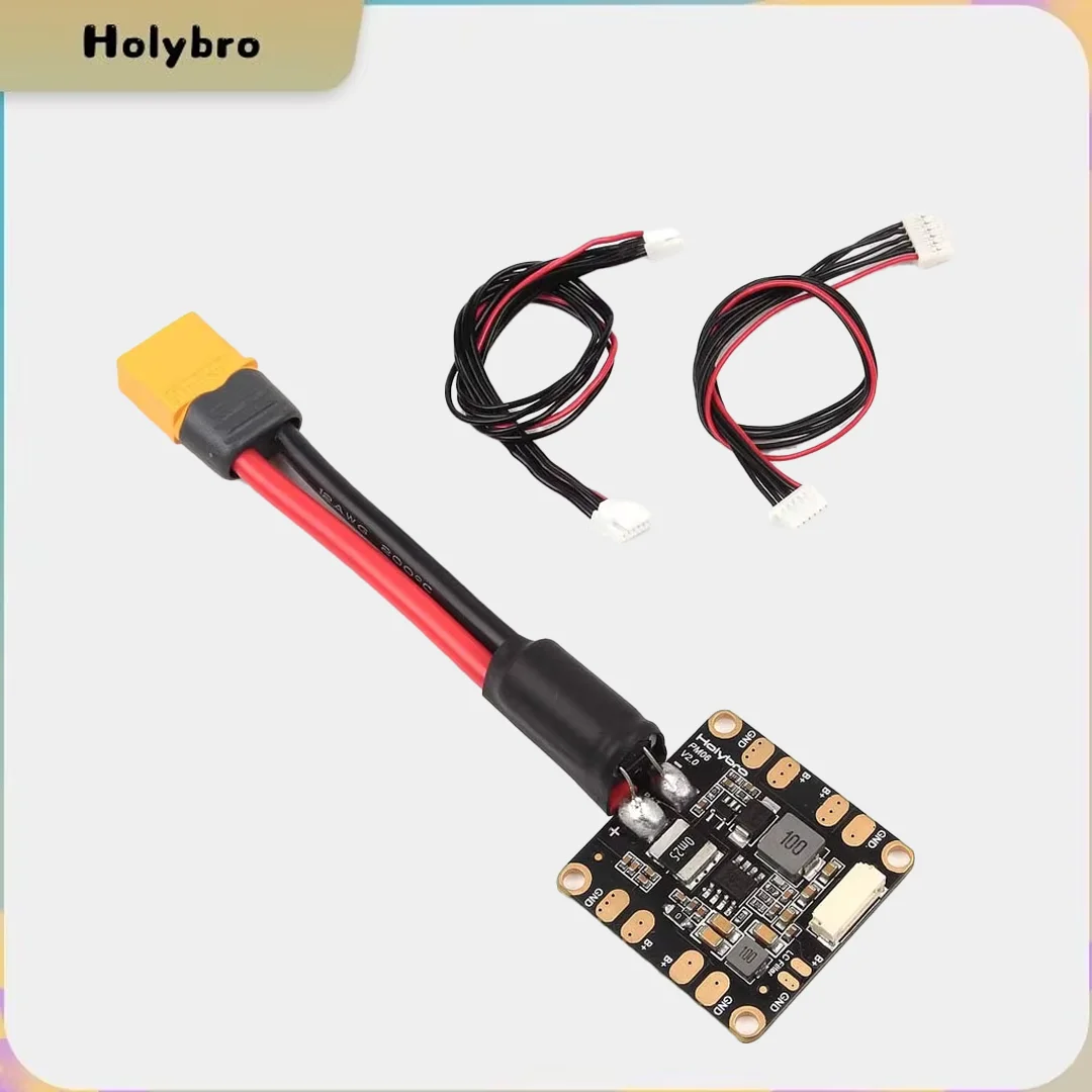 Holybro New PM06 V2 14S Power Module 2S-14S Input voltage 60A Rated Current Pixhawk 4 Pixhawk 4 Mini Durandal Pix32 RC FPV Drone