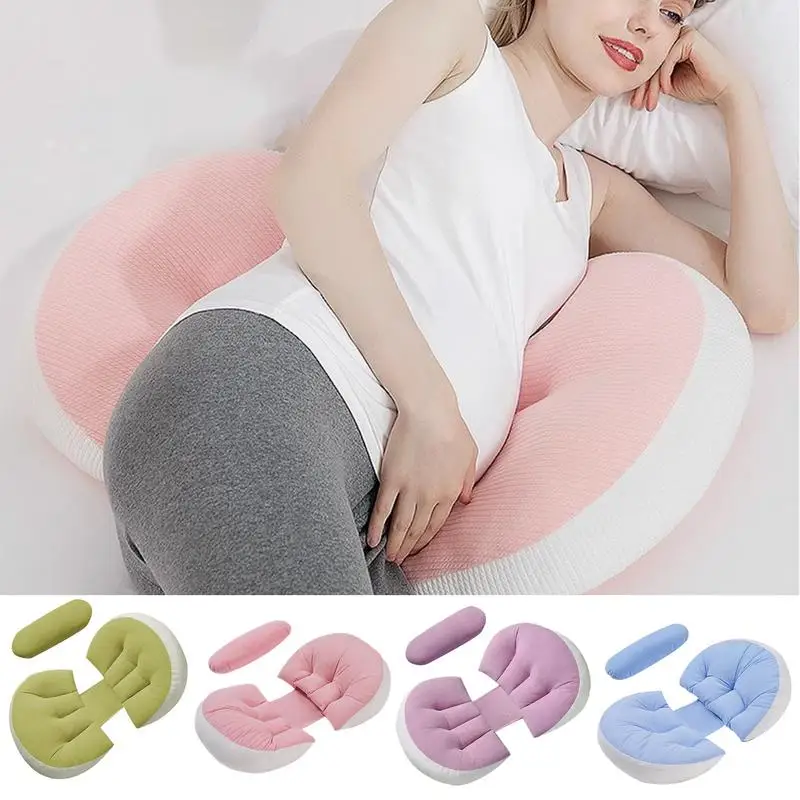 

U-Shaped Pregnant Pillow Lumbar Cushion Belly Support Maternity Pillow Pregnancy Supplies For Sleeping Accessories