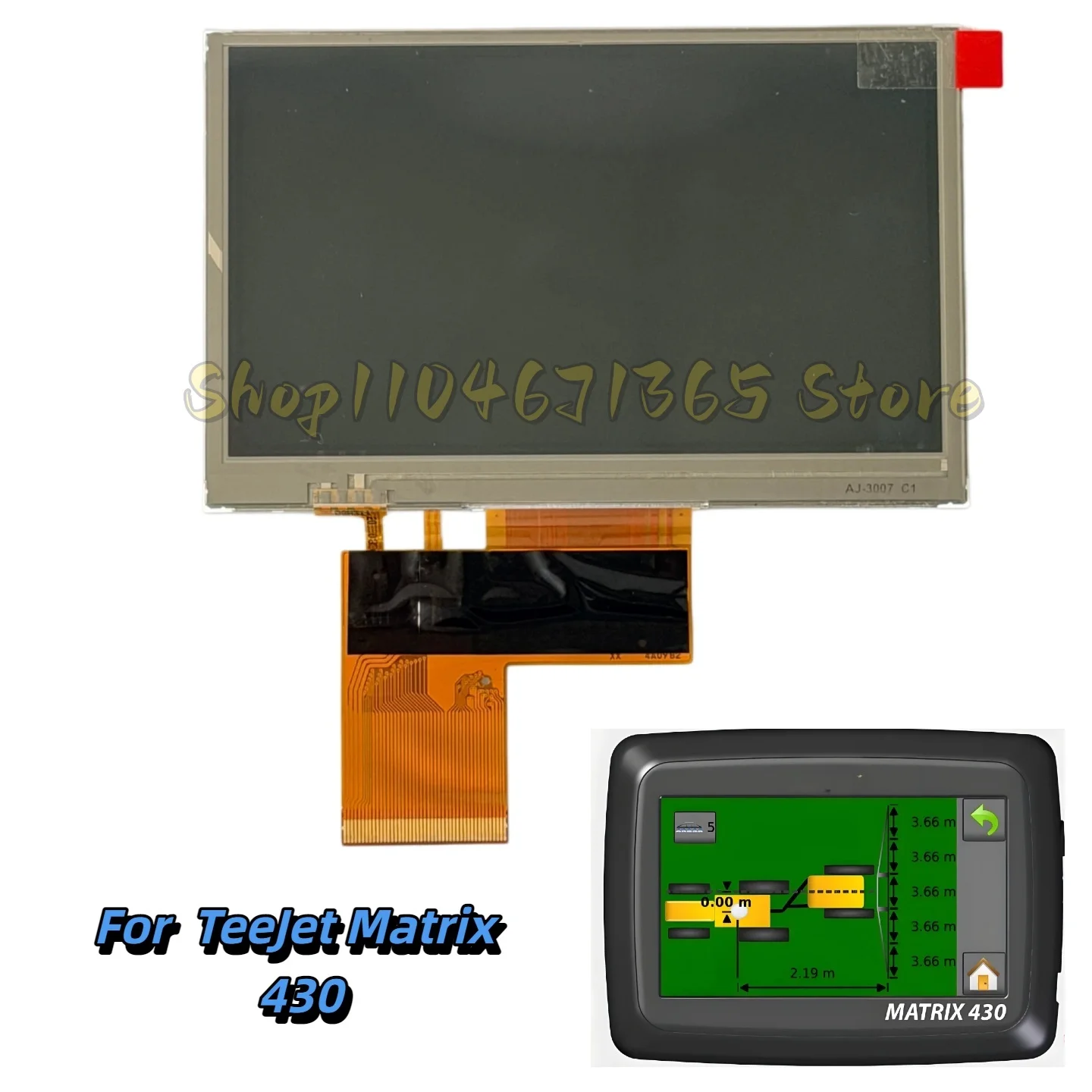 

4.3 Inch LCD Display With Touch Screen For TeeJet Matrix 430