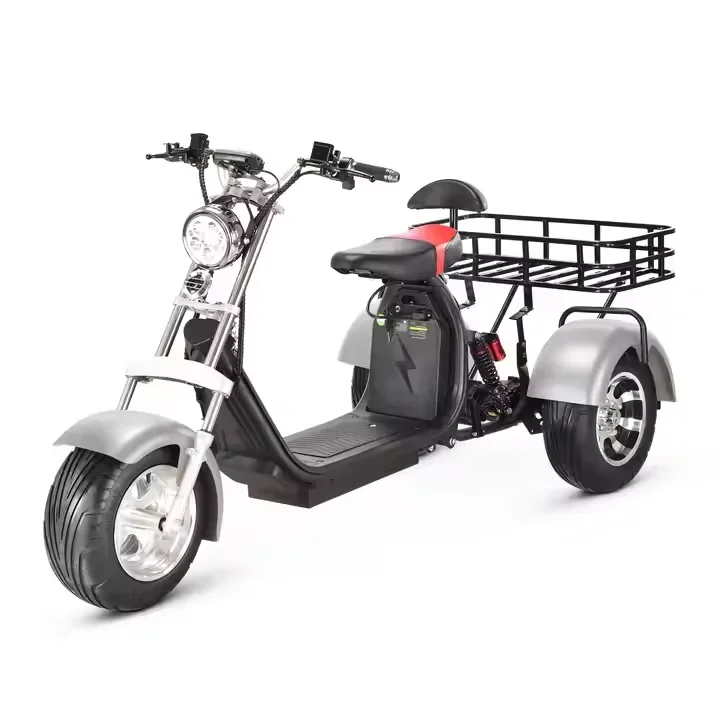 

3 Wheels Electric Moped Scooter Long Range Road Tricycle With 3000W Fast USA Warehouse Electric E Scooter