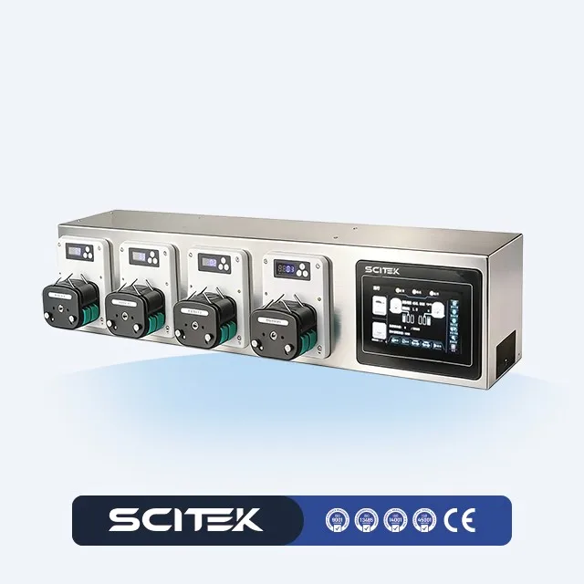 Integrated Filling System 2-32 Customizable Channel Qty 0.1-9999.99 mL Volume Capacity 0.1-100 mL Filling Volume for Lab