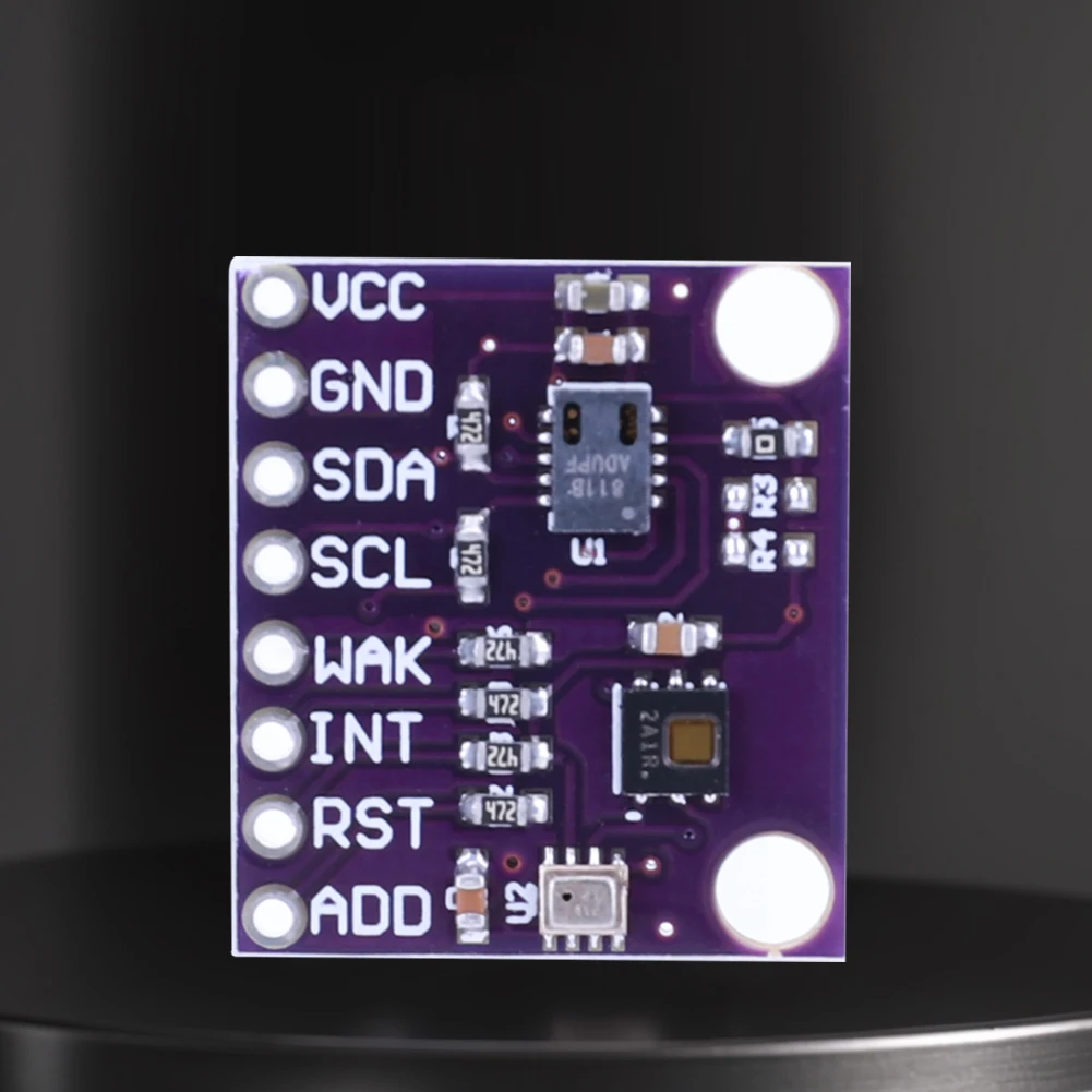 CCS811+HDC1080+BMP280 CO2 Temperature Humidity Gas Pressure Module High Precision for Monitoring Indoor Air Quality