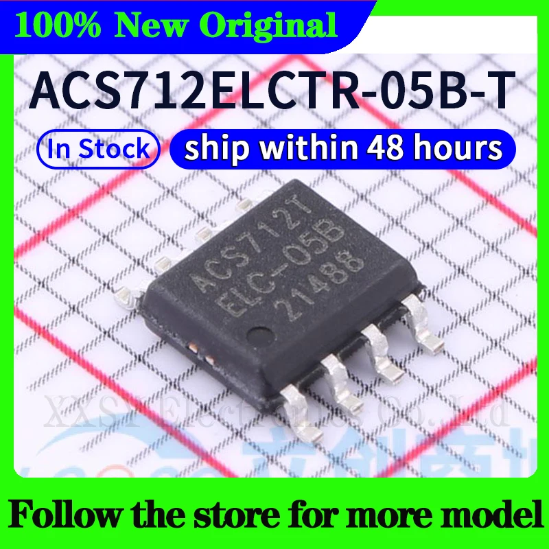 

ACS712ELCTR-05B-T В наличии