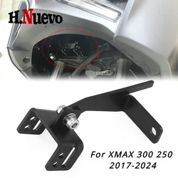 Motorcycle Accessories For Yamaha XMAX300 XMAX250 2017-2024 Spotlight Bracket Holder Sport Light Fog Lights Mount XMAX 300 250