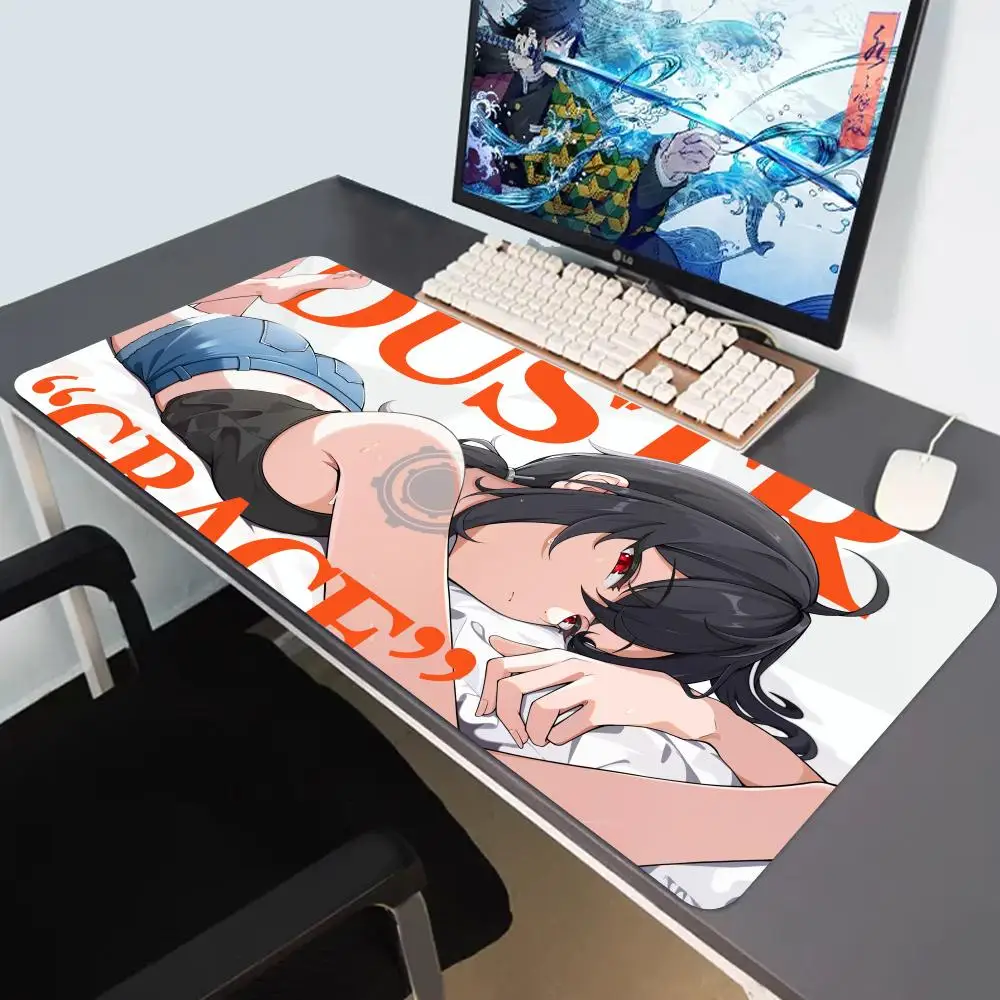 

XXL Anime Girls Mousepad ZZZ Gaming Hoshimi Miyabi Mouse Pad Evelyn Vivian Anby Ellen Zenless Zone Zero Keyboard Desk Mats