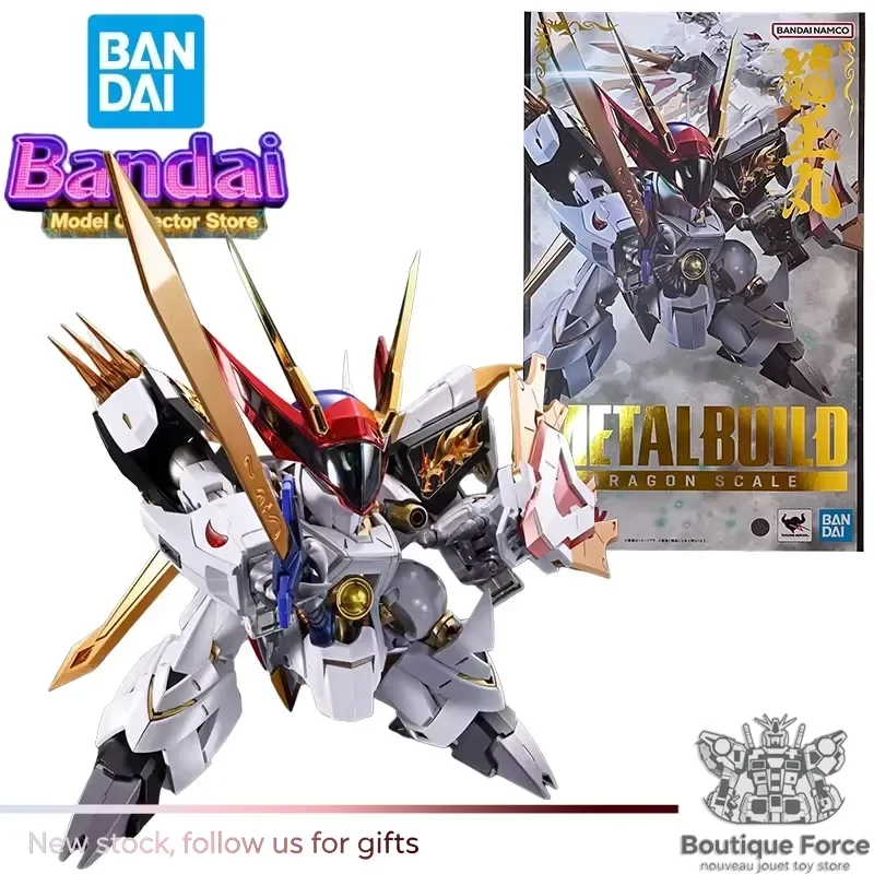 

Bandai METAL BUILD MB Ryuoumaru Action Figure Mashin Eiyuuden Wataru Anime Toy Collectible for Fans Boys Hobby Display
