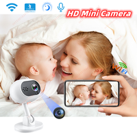 1080P HD Mini Camera Wifi IP/AP Two Way Audio Smart Home Security Surveillance Small Camcorders IR Night Vision Pet Baby Monitor