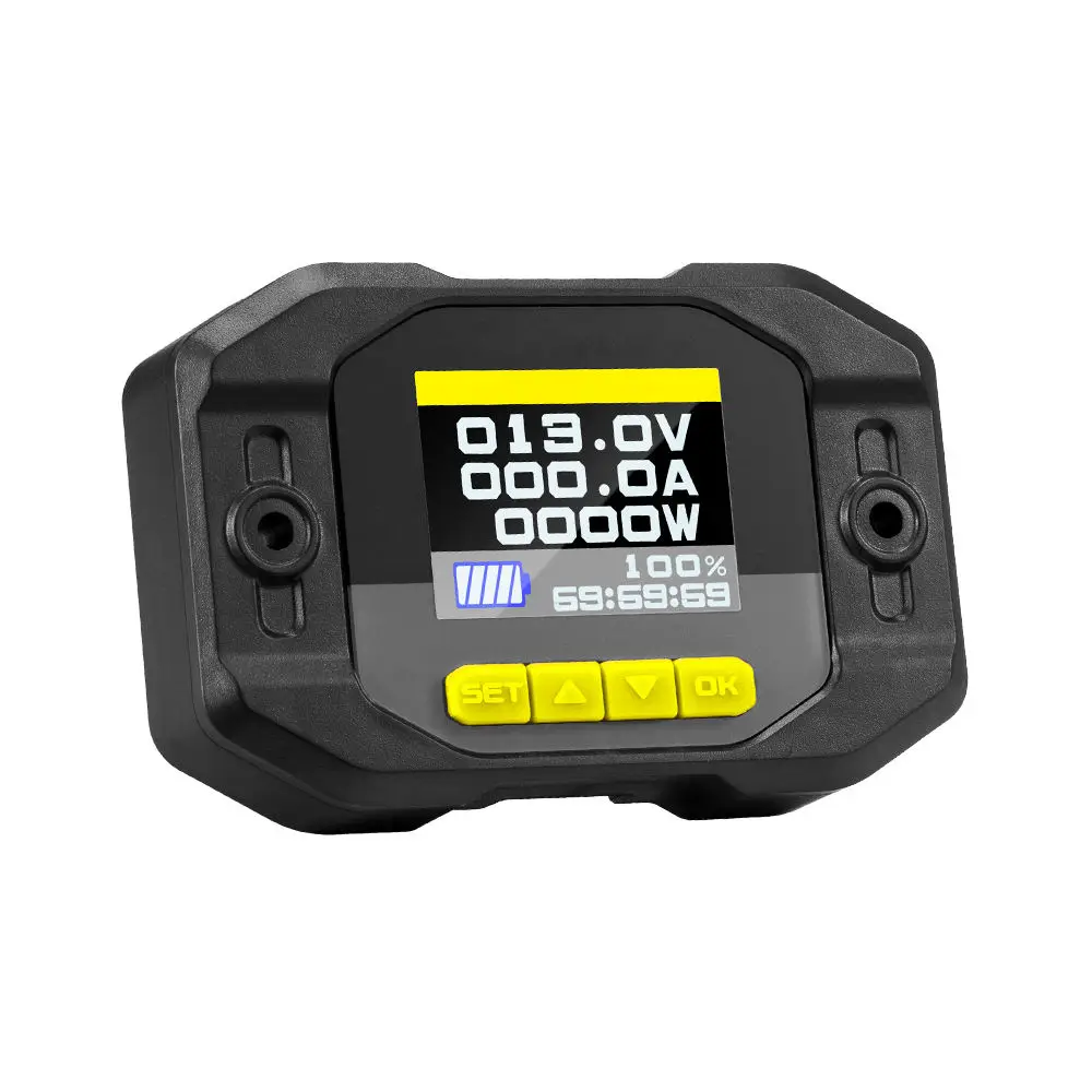 RV Caravan Auto Batterie Kapazität Anzeige Coulomb Spannung Test Ausrüstung ATEM POWER Tragbare 12V 100A Batterie Monitor Tester