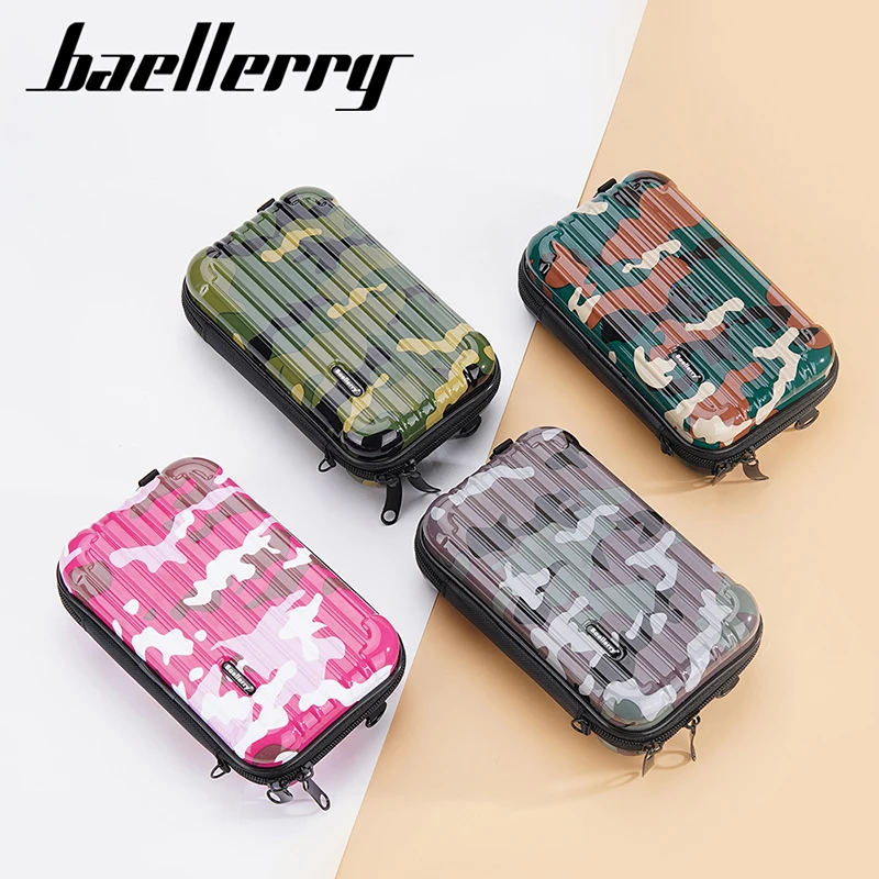 Baellerry New Women Makeup Bag Large-Capacity Portable Travel Cosmetic Bag Zipper Crossbody Shoulder Clutch Bag For Girls