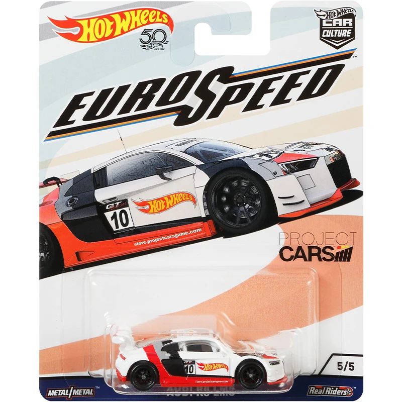 Hot Wheels Audi R8 Lms Series Car Culture Model 1:64 Scale Premium Diecast Collectible Vehicle New Unopened - Image 2
