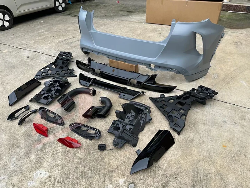 طقم هيكل X6M 1:1 لـ 2024+ BMW X6 G06 LCI |   مشاعل الحاجز + الناشر + العادم |   ترقية نمط F96 |   عرض لفترة محدودة! #6