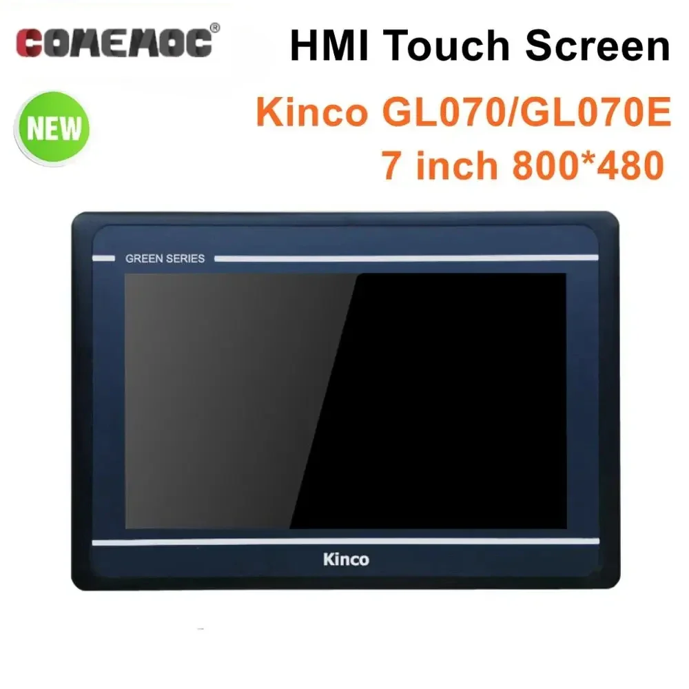 Kinco GL070 GL070E HMI Touch Screen Kit 7 Inch Panel and FX3U 14/24/32/48/56 MT/MR PLC with Program Cable