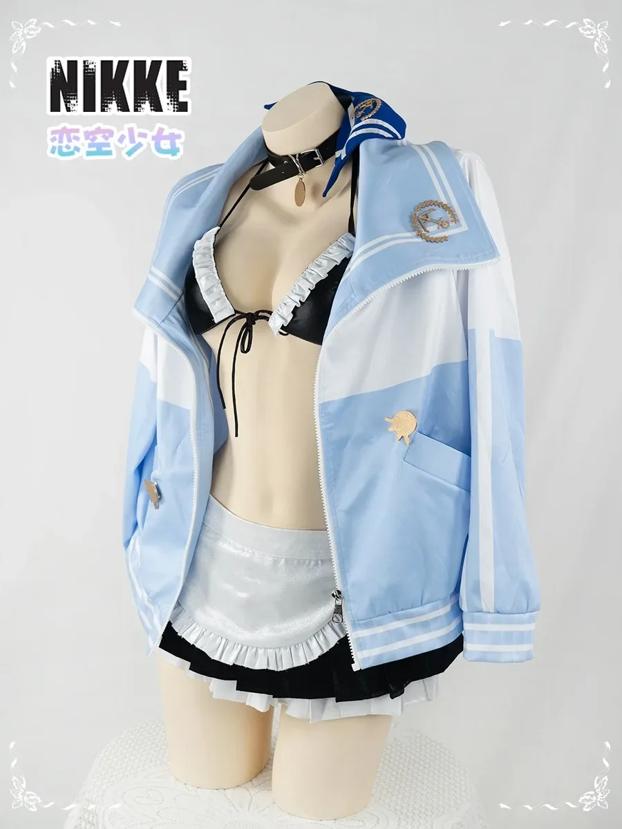 

NIKKE：The Goddess of Victory Ank Cosplay Costume for Women Maid Bikini Sexy Lingeries Swimsuit