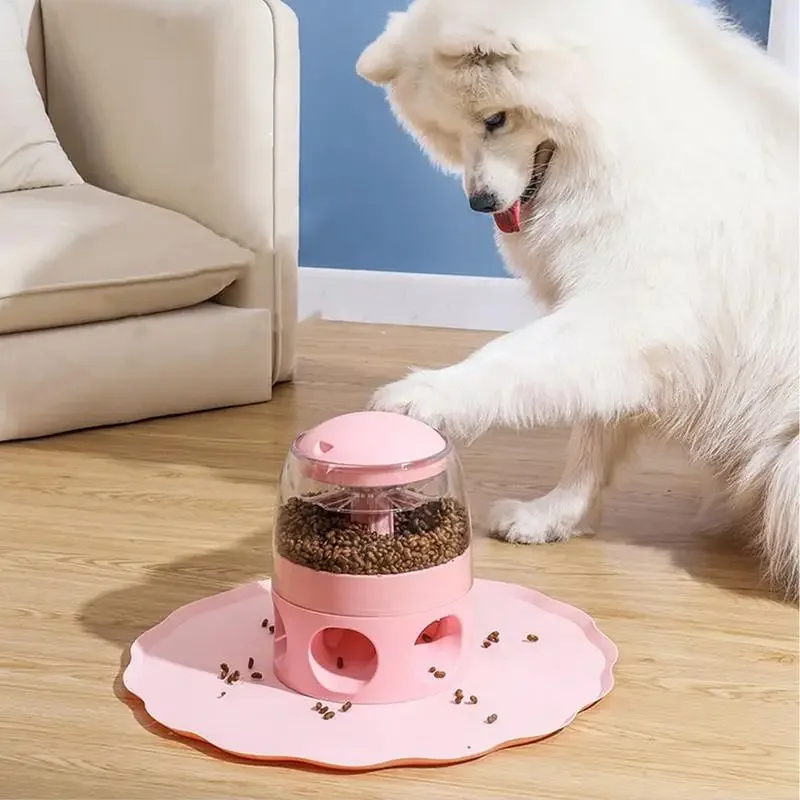 

1P Pet Puzzle Toys Interactive Toys self-service food leaking machine Detachable Food Dispenser Slow Feeder for Training Playing