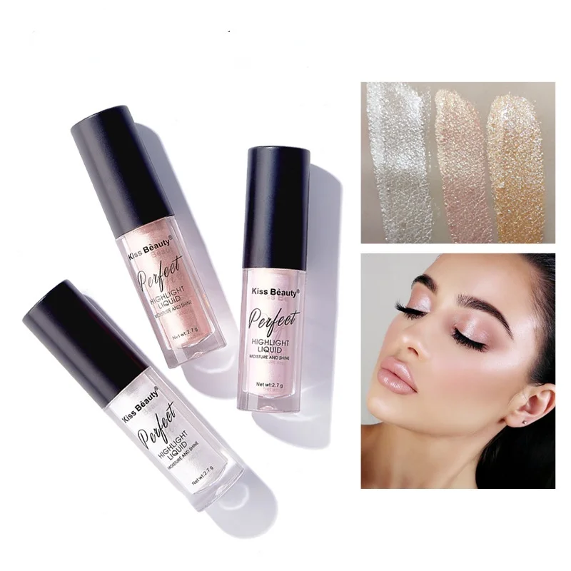 

Makeup Highlighter Face Contouring Makeup Brightener Concealer Eye shadow Liquid Highlighter Primer Bronzer Face Glow Cosmetics