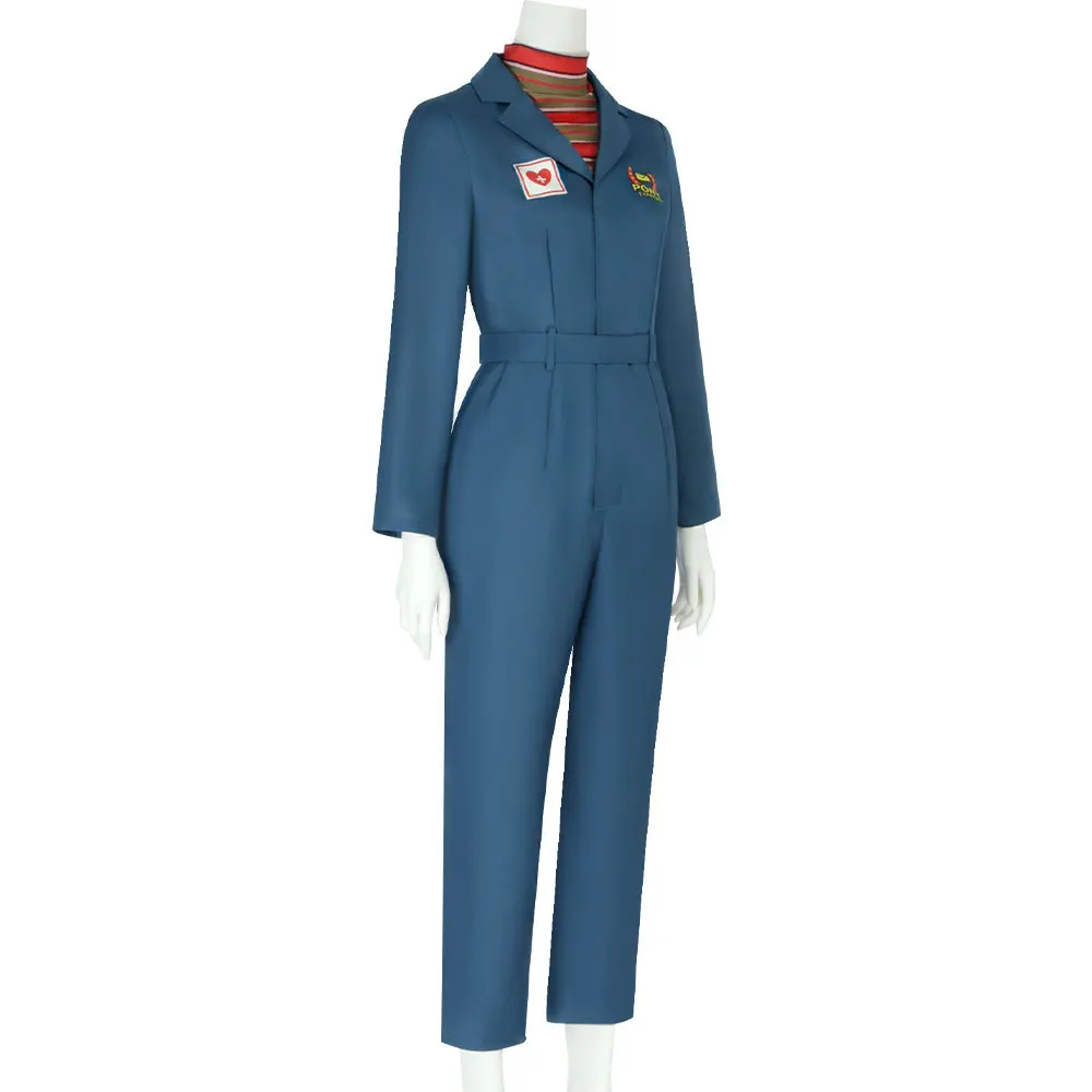 

Game Silent Cargo Anya Female Crew Cos Suit, Halloween Horror Funny Mouthwashing Overalls