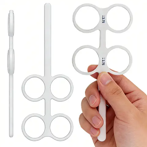4-Lens Optical Flipper High-Quality Confirmation Test Ophthalmic Optometry Eye Trainer Occluder Eye Care Vision Correction FL-5